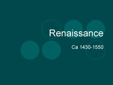 Renaissance