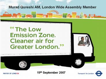 London Low Emission Zone  On Target