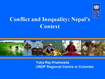 Conflict and Inequality: Nepals Context