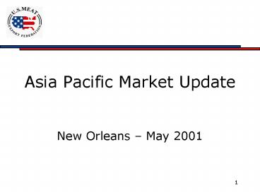 Asia Pacific Market Update