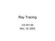 Ray Tracing
