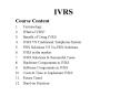 IVRS PowerPoint PPT Presentation