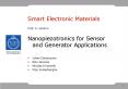 Smart Electronic Materials PowerPoint PPT Presentation
