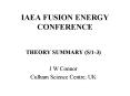 IAEA FUSION ENERGY CONFERENCE PowerPoint PPT Presentation