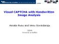Visual CAPTCHA with Handwritten Image Analysis PowerPoint PPT Presentation