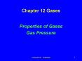 Chapter 12 Gases PowerPoint PPT Presentation
