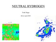 NEUTRAL HYDROGEN
