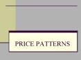 PRICE PATTERNS PowerPoint PPT Presentation