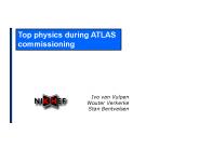 Top physics during ATLAS commissioning