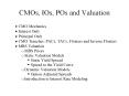 CMOs, IOs, POs and Valuation PowerPoint PPT Presentation