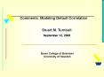 Comments: Modeling Default Correlation PowerPoint PPT Presentation