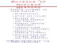 Module 2: Physics of Nuclear Weapons PowerPoint PPT Presentation