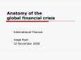 Anatomy of the global financial crisis PowerPoint PPT Presentation