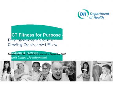 PCT Fitness for Purpose 