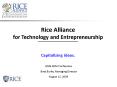 Rice Alliance for Technology and Entrepreneurship PowerPoint PPT Presentation