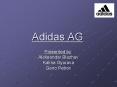Adidas AG PowerPoint PPT Presentation