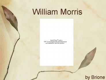 William Morris