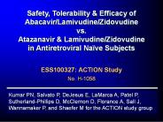 Safety, Tolerability