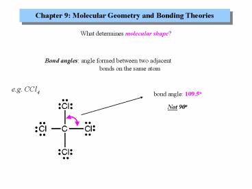 What determines molecular shape