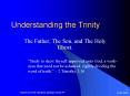 Understanding the Trinity PowerPoint PPT Presentation