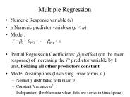 Multiple Regression