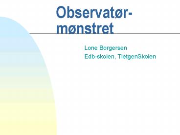 Observatrmnstret