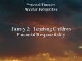 Personal Finance: Another Perspective PowerPoint PPT Presentation