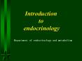 Introduction to endocrinology PowerPoint PPT Presentation