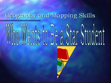 Geography and Mapping Skills