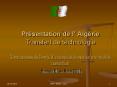 Prsentation de l Algrie Transfert de technologie PowerPoint PPT Presentation