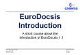 EuroDocsis Introduction PowerPoint PPT Presentation