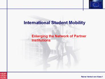 Rainer Henkelvon Klass 1