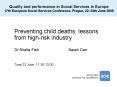 Preventing child deaths: lessons from highrisk industry PowerPoint PPT Presentation