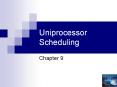 Uniprocessor Scheduling PowerPoint PPT Presentation