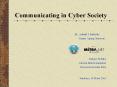 Communicating in Cyber Society PowerPoint PPT Presentation
