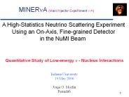 A HighStatistics Neutrino Scattering Experiment