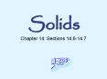 Solids PowerPoint PPT Presentation