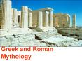 Greek and Roman Mythology PowerPoint PPT Presentation