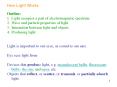 How Light Works PowerPoint PPT Presentation