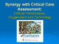 Synergy with Critical Care Assessment: Cellular Homeostasis, Oxygenation and Technology PowerPoint PPT Presentation