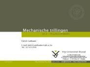 Mechanische trillingen