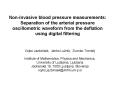 Noninvasive blood pressure measurements: Separation of the arterial pressure oscillometric waveform PowerPoint PPT Presentation