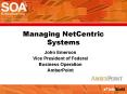 Managing NetCentric Systems PowerPoint PPT Presentation