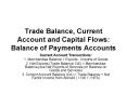 Trade Balance, Current Account and Capital Flows: Balance of Payments Accounts PowerPoint PPT Presentation