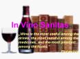 In Vino Sanitas PowerPoint PPT Presentation