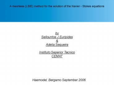 Sellountos J Euripides