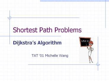 Shortest Path Problems