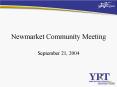 Newmarket Community Meeting PowerPoint PPT Presentation