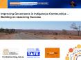 Improving Governance in Indigenous Communities PowerPoint PPT Presentation