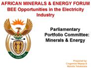 AFRICAN MINERALS